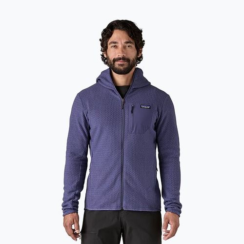 Кофта трекінгова чоловіча Patagonia R1 Air Full-Zip solstice purple