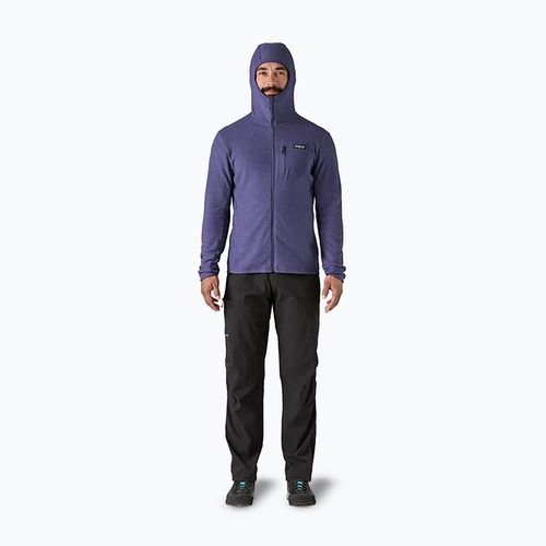 Кофта трекінгова чоловіча Patagonia R1 Air Full-Zip solstice purple