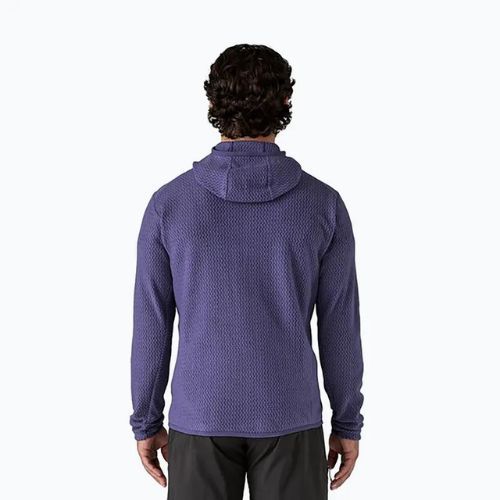 Кофта трекінгова чоловіча Patagonia R1 Air Full-Zip solstice purple