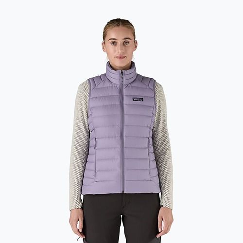 Жилет жіночий Patagonia Down Sweater concrete purple