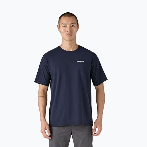 Футболка чоловіча Patagonia P-6 Logo Responsibili-Tee new navy