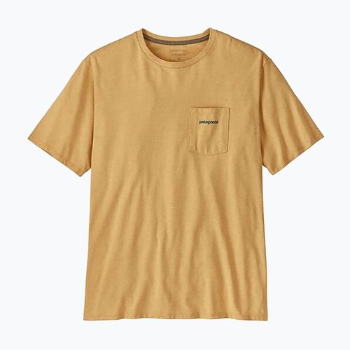 Футболка чоловіча Patagonia Boardshort Logo Pocket Responsibili beeswax tan