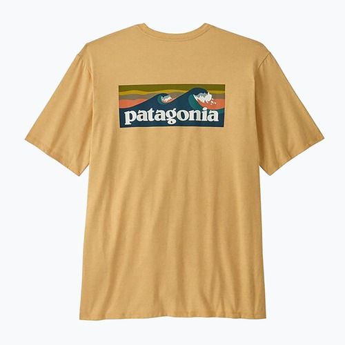 Футболка чоловіча Patagonia Boardshort Logo Pocket Responsibili beeswax tan