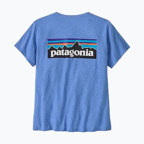 Футболка жіноча Patagonia P-6 Logo Responsibili-Tee abundant blue