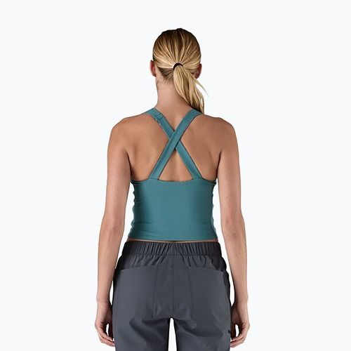 Футболка трекінгова жіноча Patagonia Reversible Tank wetland blue