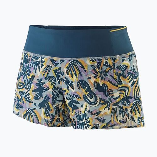 Шорти жіночі Patagonia Strider Pro 3 1/2" wild botanist/thermal blue