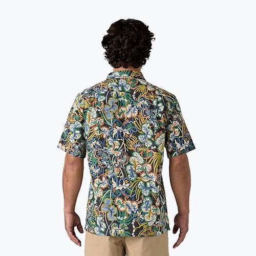 Чоловіча сорочка Patagonia Tidal Threads Camp підводний/чорнильна чорна