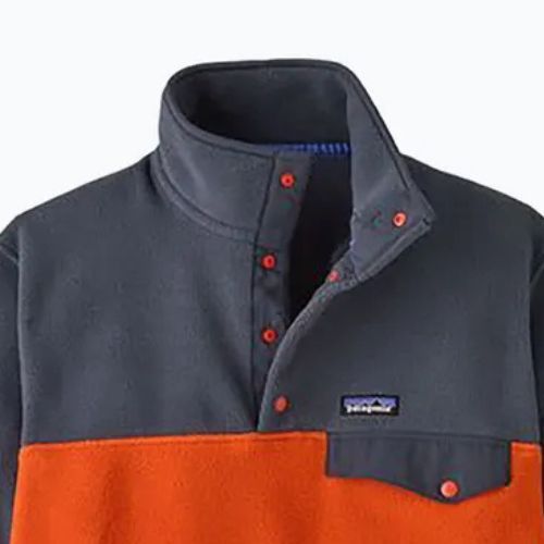 Кофта трекінгова чоловіча Patagonia LW Synch Snap-T P/O pollinator orange