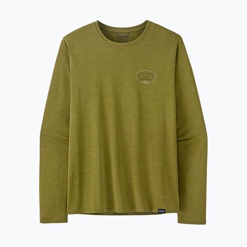 Лонгслів чоловічий Patagonia Cap Cool Daily Graphic Lands clean climb roots/graze green x-dye