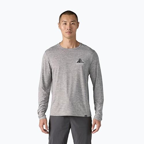 Лонгслів чоловічий Patagonia Cap Cool Daily Graphic Lands chouinard crest/feather grey