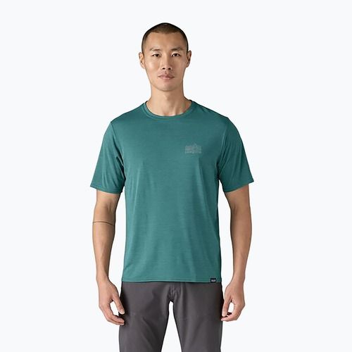 Футболка чоловіча Patagonia Cap Cool Daily Graphic Shirt strataspire/wetland blue x-dye