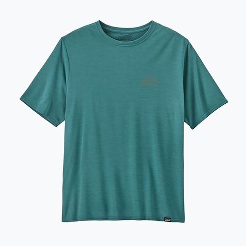 Футболка чоловіча Patagonia Cap Cool Daily Graphic Shirt strataspire/wetland blue x-dye