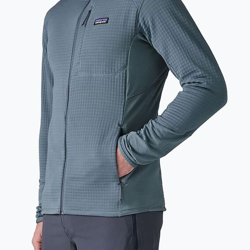 Кофта флісова чоловіча Patagonia R1 Hybrid utility blue