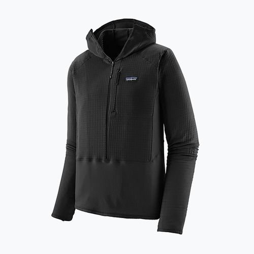 Чоловіча куртка Patagonia R1 Hybrid Pullover Softshell куртка чорна