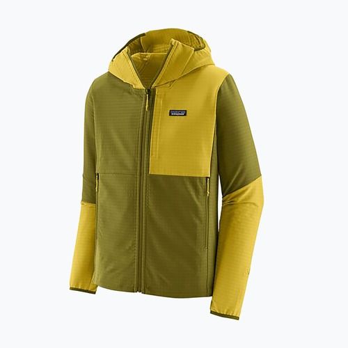Кофта чоловіча Patagonia R1 TechFace Hoody graze green