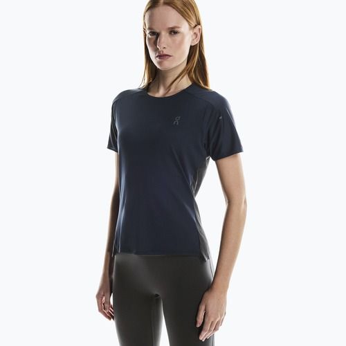 Футболка для бігу жіноча On Performance-T navy/black