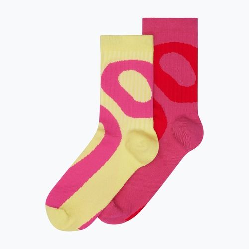 Шкарпетки On Liquid Logo High 2 пари limelight/pink