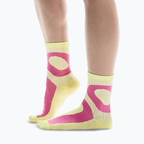 Шкарпетки On Liquid Logo High 2 пари limelight/pink