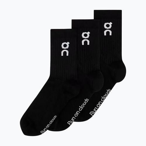 Шкарпетки On Logo High 3 пари black