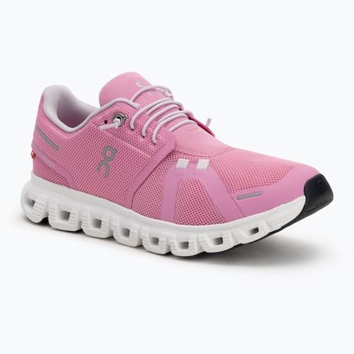 Кросівки жіночі On Cloud 6 raspberry/white