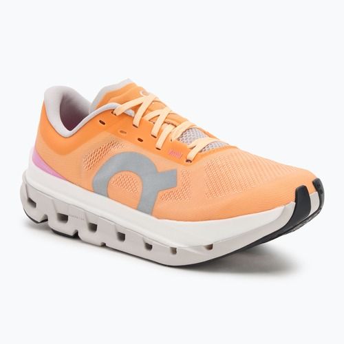 Кросівки для бігу жіночі On Cloudflow 5 tangerine/silver