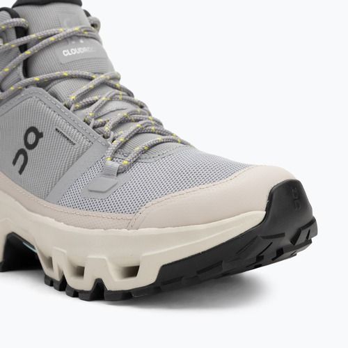 Черевики жіночі On Cloudrock Mid Waterproof alloy/ice