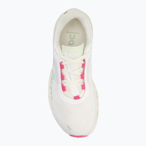 Кросівки для бігу жіночі On Cloudmonster white/lima