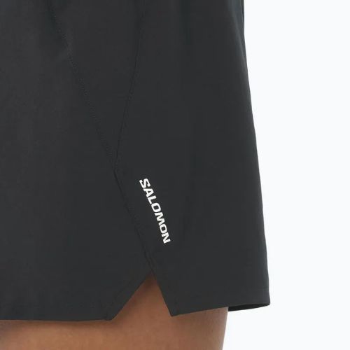 Шорти для бігу жіночі Salomon SHAKEout Easy 4" deep black