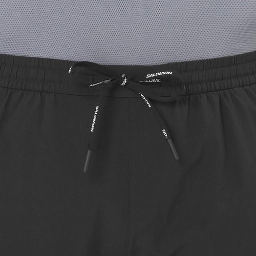 Шорти для бігу чоловічі Salomon SHAKEout Easy 5" deep black