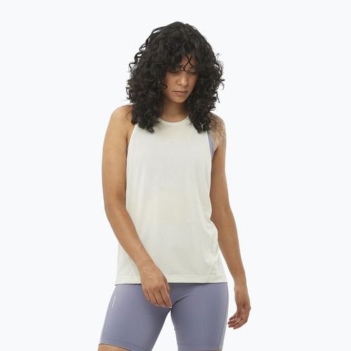 Топ для бігу жіночий Salomon SHAKEout Core Tank icicle
