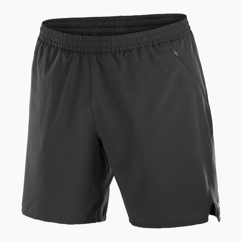 Шорти для бігу чоловічі Salomon Shakeout Core 2IN1 7" deep black