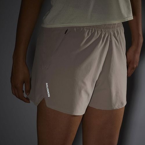 Шорти для бігу жіночі Salomon SHAKEout Core 4" etherea