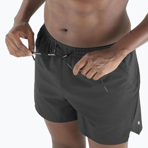 Шорти для бігу чоловічі Salomon SHAKEout Core 5" deep black