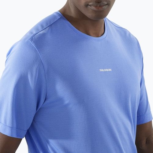 Футболка для бігу чоловіча Salomon SHAKEout Core ultramarine