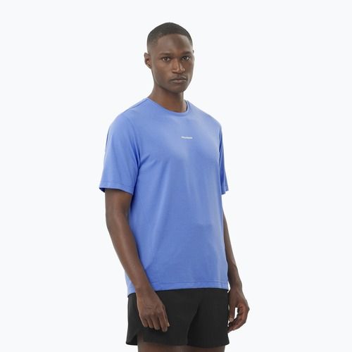 Футболка для бігу чоловіча Salomon SHAKEout Core ultramarine