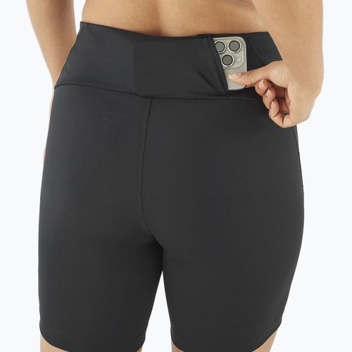 Шорти для бігу жіночі Salomon SHAKEout Core Tights 6" deep black