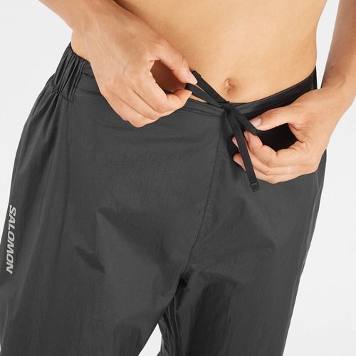 Штани для бігу Salomon Bonatti Waterproof deep black