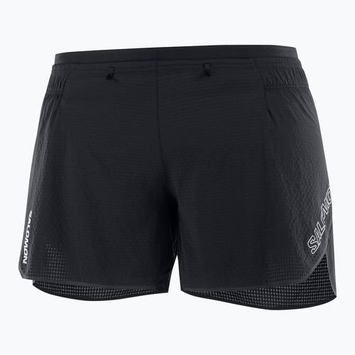 Шорти для бігу жіночі Salomon Sense Aero 5'' deep black / peris