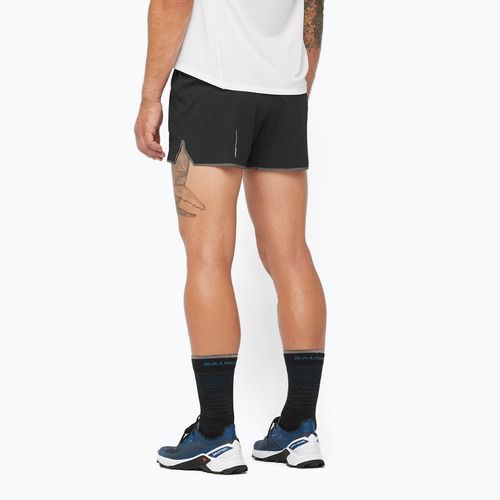 Шорти для бігу чоловічі Salomon Sense Aero 3" deep black