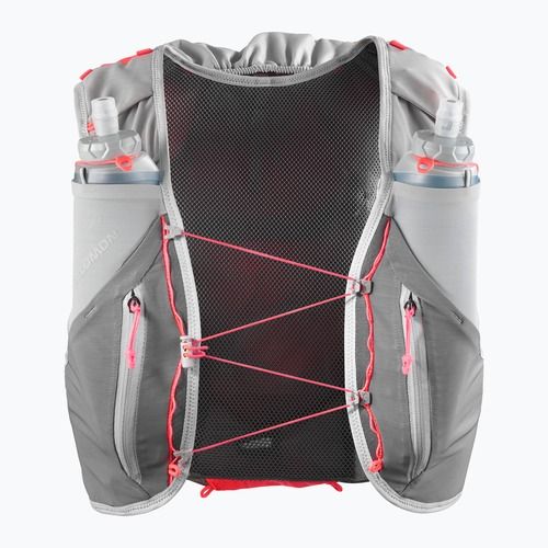 Жилет для бігу Salomon ADV SKIN 12 Set castelrock/alloy/neon flame