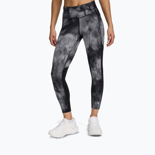 Легінси для бігу жіночі Under Armour Launch Printed Ankle black/reflective