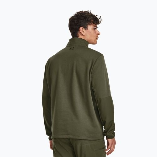 Кофта чоловіча Under Armour Tactical Rival Job Fleece 1/4 Zip marine od green