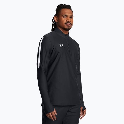 Кофта футбольна чоловіча Under Armour Challenger Pro 1/4 Zip black / white