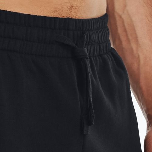 Штани чоловічі Under Armour Rival Fleece Cargo Jogger black / white