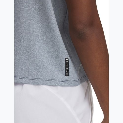 Top для тренувань жіночий Under Armour Rush Energy Crop Tank downpour gray/downpour gray