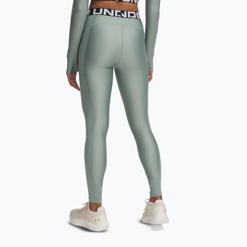 Легінси жіночі Under Armour HeatGear Rib silica green/silica green/white