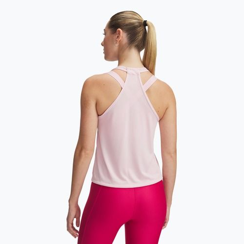 Top для тренувань жіночий Under Armour Tech Swing Tank prime pink/white