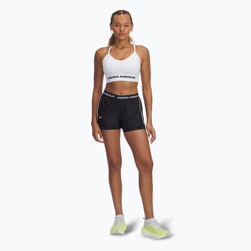 Шорти для тренувань жіночі Under Armour Tech Play Up 2in1 black / black / white