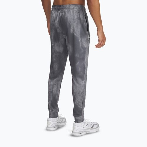 Штани чоловічі Under Armour Rival Terry Printed Jogger castlerock/onyx white