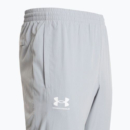 Штани чоловічі Under Armour Rival Woven Windbreaker Pant mod gray/mod gray/white